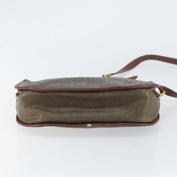 Authentic GUCCI Shoulder Bag Canvas Brown Gold 001 23 1036 - Picture 12 of 16